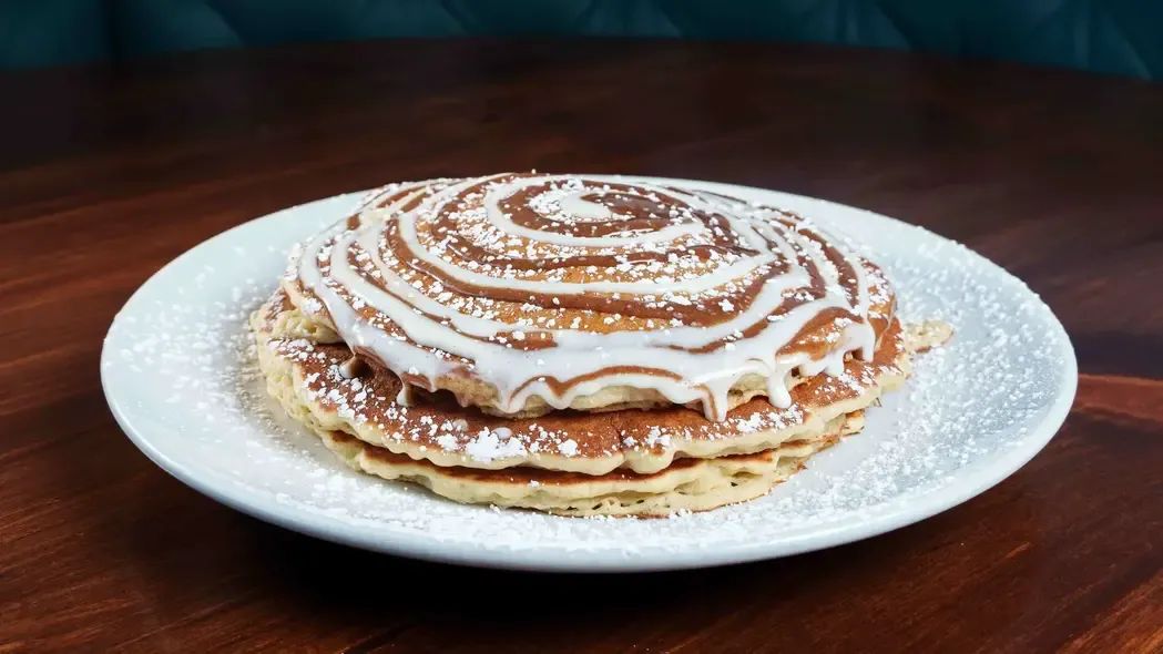 CINNAMON SWIRL PANCAKES